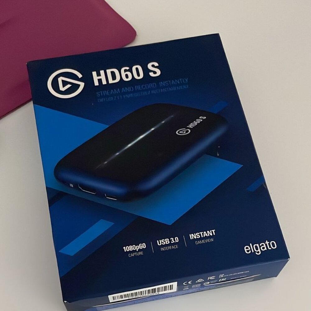 Elgato Game Capture HD60 S — Stream & Record in 1080p60 | Brand New, Sealed Box